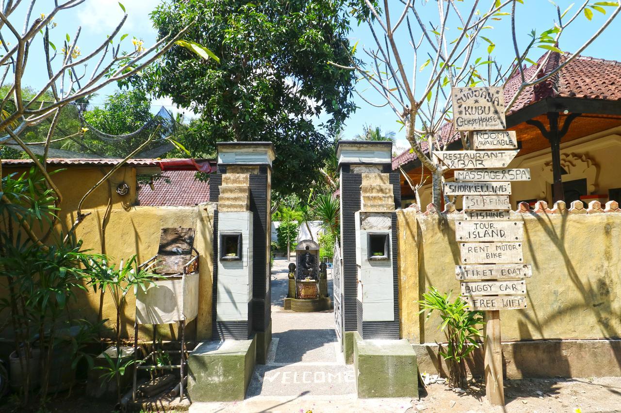 Sunjaya Kubu Guesthouse Lembongan Buitenkant foto