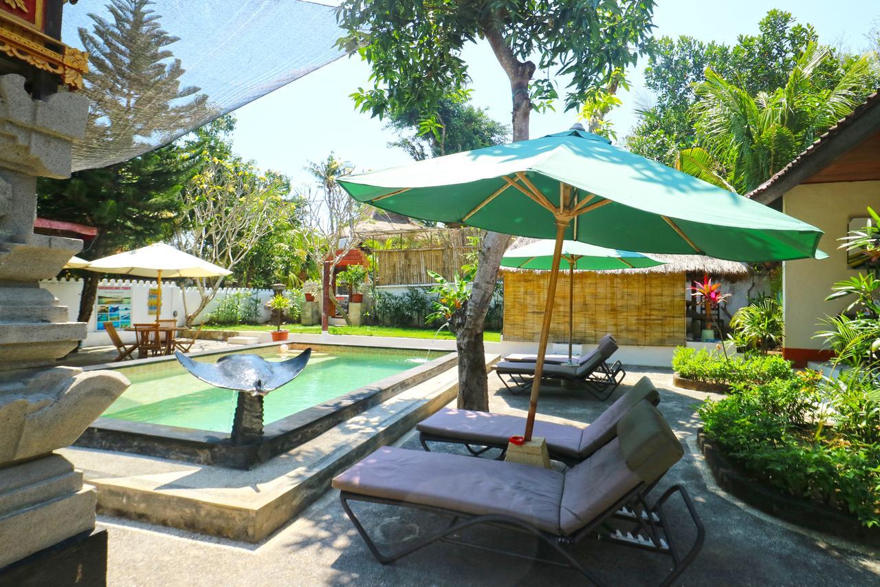 Sunjaya Kubu Guesthouse Lembongan Buitenkant foto
