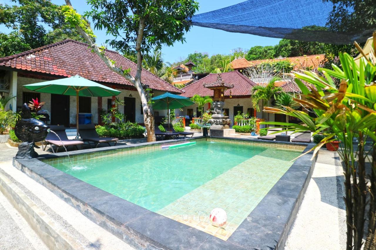 Sunjaya Kubu Guesthouse Lembongan Buitenkant foto